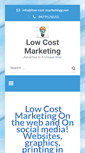Mobile Screenshot of low-cost-marketing.net